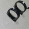 Luxury jewe factory   series black ceramic diamond ring