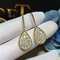 Jewelry factory in Shenzhen, China Bn Diamond Earrings 18k white gold yellow gold rose gold Diamond Earrings