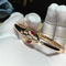 Luxury jewe factoryi diamond snake Bracelet 18k gold white gold yellow gold rose gold diamond Bracelet